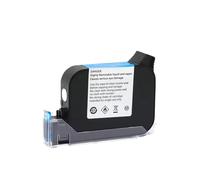 XGdEKA Cartuccia di inchiostro per solventi ecologici JS12M 12. 7mm compatibile con stampanti a getto d'inchiostro portatile non crittografati con una adesione(White)