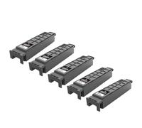 XGdEKA Da 1 a 5pcs C9372 LM4MB1 Casella serbatoio di manutenzione compatibile con Enterprise Workforce Enterprise AM-C400 AM-C550 Serie Serie Stampanti Contenitore(C9372-5pcs)