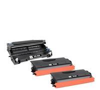 XGdEKA Kit toner e tamburo 2x TN580 1x DR520 Compatibile con MFC-8460N MFC-8660DN HL-5240