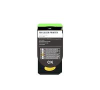 XGdEKA Scatola di polvere CS310 compatibile per CS310 CS410 CS510 CX310 CX410 CX510(CS310 Black)