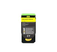 XGdEKA Scatola di polvere CS310 compatibile per CS310 CS410 CS510 CX310 CX410 CX510(CS310 Yellow)