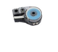 XGdEKA Tag del nastro etichetta auto laminato M21 1000 427 Tag cartuccia 25. Larghezza 4 mm 1 pollice 4. Lunghezza 27 m Black on White funziona con BMP21 Plus compatibile(1pcs M21-1000-427)