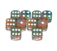 Xgdsnly 10 Pezzi Dadi Poliedrici Accessori Gioco da Tavolo Acrilico Giocattoli Fai da Te Gioco di Ruolo Funzione Multi Lati Adatti per Giocatori Party Regali