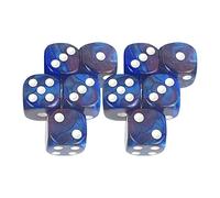 Xgdsnly 10 Pezzi Dadi Poliedrici Set Board Game Acrilico Multi Lati Accessori Gioco di Ruolo Funzione Duratura Adatti per Party Giocatori Regalo