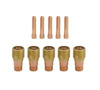 Xgdsnly 10 Pezzi Kit Consumabili Torcia Compatibile WP17 WP18 WP26 Ricambi Resistente Alle Alte Temperature Accessori per Saldatori, Manutentori