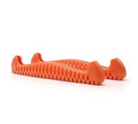 Xgdsnly 2 Pezzi Coprilama Elastico Antiusura Coprilama Flessibile Portatile Salvalama per Pattinatori, Arancione Chiaro