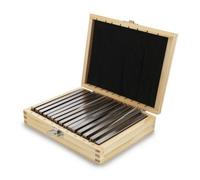 Xgdsnly 28 Pezzi Blocchi Paralleli con Cassetta Rettificati Blocco Parallelo Temprati Utensili per Artigiani, Fresatrice, 28 Pezzi 150x5