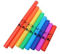 Xgdsnly 8 Pezzi Set di Tubi Risonanti Didattici , Strumento A Percussione Orff, Set Di 8 Tubi Sonori Senza Cordino, Ideale Per L Educazione Musicale Nella Scuola Dell Infanzia
