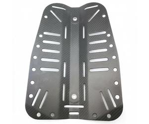 Xgdsnly BCD a Piastra Regolabile Backplate in Alluminio Stabile Imbracatura Backplate per Immersione, Nero, Taglia Unica