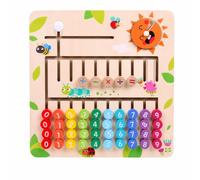 Xgdsnly Busy Board Interattivo Sviluppo Motorio Fine, Sicuro, Busy Board da Parete, per Asilo, Scuola Infanzia