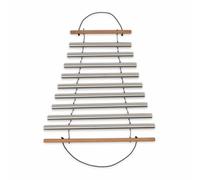 Xgdsnly Campanello a Soffio con Tubi in Met Rilassante Campanello a Soffio con Tubi Metallici Leggero Decorazione per Casa