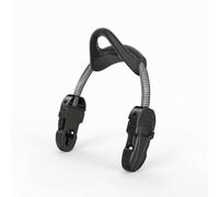 Xgdsnly Cinghioli in Acciaio Inossidabile Elastiche Cinghie Affidabili Accessorio per Subacquei, Apneisti, Snorkeling, M - Lunghezza Totale 21cm