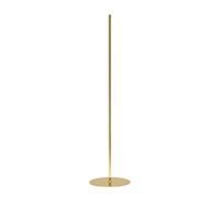 Xgdsnly Espositore da Terra in Acciaio Versatile Piantana Espositiva Salvaspazio Supporto Espositivo per Boutique, Vetrina, Oro, Base Circolare Con Asta Dritta