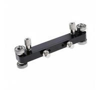 Xgdsnly Lima Sella Ponte Regolazione Precisa Set Lima Capotasto Stabile Accessorio Musicale per Manutenzione Strumenti, Nero