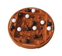 Xgdsnly Logical Chess Track Gioco Educativo Puzzle Tavolo Portatile PP Promuove Sviluppo Mentale Adatto a Bambini Gioco Famiglia Regali Feste Arre, Girare