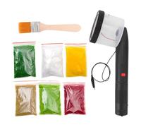 Xgdsnly Macchina per Statica, Accessori per La Disposizione dei Tavoli di Sabbia, Macchina per Floccaggio Elettrostatico per Modelli Architettonici, Crus, 6 Sacchetti di Polvere d'erba