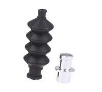 Xgdsnly Manicotto Impermeabile per Barca Rc Soffietto Impermeabile Guarnizione Spinta Rivestimento Passacavo Supporto in Alluminio Tubo Corrugato in Gomma PRO, Base Piccola, 32mm