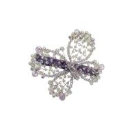 Xgdsnly Mollette a Iridescente Fermaglio a Delicato Molletta con Perline per Donna, Feste
