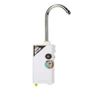 Xgdsnly Pompa Acqua da Pesca Compatto Pompa Acqua Portatile Clip in Acciaio Inox Aeratore Portatile con Luce, Array, Bianco