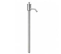 Xgdsnly Pompa di Trasferimento Olio in Acciaio Inox Compatta Pompa Manuale con Stantuffo a Verticale Attrezzo Industriale per Meccanici, Officina, 60 CM
