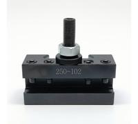 Xgdsnly Portautensili a Cambio Rapido Regolabile Torretta a Cambio Rapido Compatto Utensile da Tornio per Tornitura, Officina Meccanica, Fresatura, 250-102