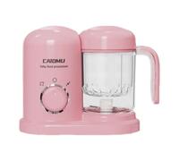 Xgdsnly Robot Pappe Neonato Frullatore Cuocipappa Scongelatore Riscaldatore con Serbatoio Acqua E Tempi 5- Adatto a Genitori, Rosa, Taglia unica bambino