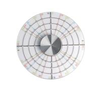 Xgdsnly Strumento di Rifinitura con Linee Guida Preciso Taglierina Circolare Resistente Attrezzo per Tornio, Grande Divisore Circolare Per Ceramica Con Numero Pari Con Piatto Girevole