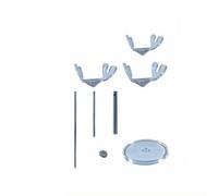 Xgdsnly Supporto per Bambole BJD Facile da Usare, Style to 10 | Invisibile, Supporto per Bambole con Telaio Regolabile, Modulare, Espositore con Base Rotonda, Fotogria, Collezionisti