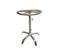 Xgdsnly Tavolo da Lavoro Regolabile in Altezza Resistente Ruggine Supporto Girevole Robusto per Verniciatori, Artigiani, 500 500mm