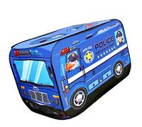 Xgdsnly Tenda da Gioco per Bambini, Casetta da Gioco, Baldacchino Giocattolo, Realizzata in Poliestere, Portatile, Ideale per Il Gioco di Fantasia in Soggiorn, Auto della Polizia