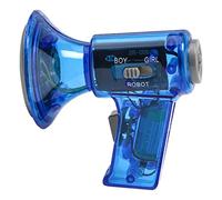 Xgdsnly Voice Changer Giocattolo Modificatore Bambini Plastica Non Tossica Funzione Vocale Robot Facile Parlare Adatto per Feste Didattica, Blu, come descritto