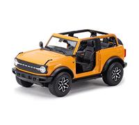 XGFFBAGB 1:18 2021 Per Ford Bronco Badlands Veicoli Pressofusi Statici Giocattoli Da Collezione For Auto(Orange,No box)