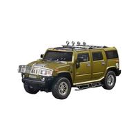 XGFFBAGB 1:18 Per H2 Highway 61 SUV In Lega Pressofusa In Metallo Giocattolo Fuoristrada Modello Di Auto Regalo(Green,No box)