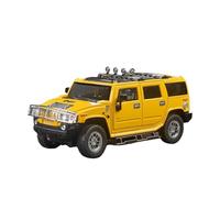 XGFFBAGB 1:18 Per H2 Highway 61 SUV In Lega Pressofusa In Metallo Giocattolo Fuoristrada Modello Di Auto Regalo(Yellow,No box)