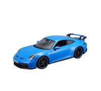 XGFFBAGB 1:18 Per Il Regalo Di Raccolta Di Ornamenti Per Modelli Di Auto In Metallo Modello Di Auto In Lega 911(Blue,With box)