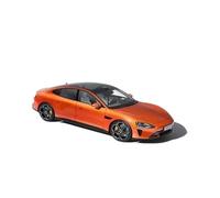 XGFFBAGB 1:18 Per Modello Di Auto In Lega S 7 Quattro Porte N Due Coperture Sedile In Gomma Morbida Completamente Aperto(Orange,No box)