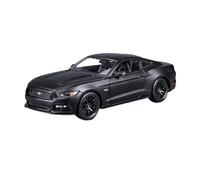XGFFBAGB 1:18 Per Mustang Gt Sports Car Diecast Model Edition Lega Veicolo Giocattoli Collezione Decorazione Regalo(Black,No box)