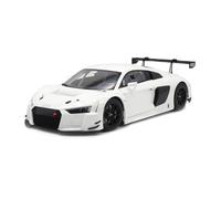 XGFFBAGB 1:18 Per R8 FIA GT3 Versione A Colori Semplici Modello Di Auto Giocattoli Regali(White,No box)