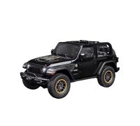 XGFFBAGB 1:18 Per Rubicon Convertible Car Suv Modello Giocattolo Suono Luce Regalo Hot Wheels Porta Aperta(Black,With box)