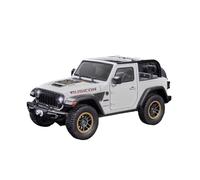 XGFFBAGB 1:18 Per Rubicon Convertible Car Suv Modello Giocattolo Suono Luce Regalo Hot Wheels Porta Aperta(White,With box)