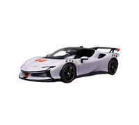 XGFFBAGB 1:18 Per Sf90 XX Stradale Pressofuso In Lega Modello Di Auto Sportiva Regalo Giocattolo(Silver Gray,No box)