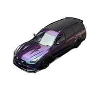 XGFFBAGB 1:18 Per STAGEA GTR R35 Travel Edition Modello Di Auto Decorazione Statica Collezione Regali(Purple,With box)
