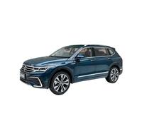 XGFFBAGB 1:18 Per TIGUAN L 2022 SUV In Lega Modello Di Auto Ornamenti Souvenir Giocattoli Da Collezione Regalo Display Ornamenti(Blue,With box)