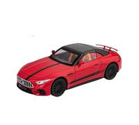 XGFFBAGB 1:22 Per SL63 Modello In Lega Di Auto Sportiva Pressofuso In Metallo Da Collezione Giocattolo(Red,No box)