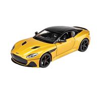 XGFFBAGB 1:24 Per Dbs Diecast Sport Car Modello In Metallo Con Luci E Suoni Pull Back Vehicle Giocattoli Collezione Per Regali(Yellow,With box)