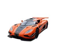 XGFFBAGB 1:24 Per Il Niger Un Ornamento Da Collezione Con Funzione Suono, Luce E Feedback(Orange,With box)