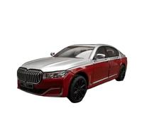 XGFFBAGB 1:24 Per La Serie 7 760 LI In Lega Pressofusa Modello Di Auto In Metallo Con Suono E Luce Collezione Giocattoli Regalo(Red,No box)