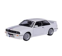 XGFFBAGB 1:24 Per M3 (E30) 1988 Statico Die Cast Veicoli Da Collezione Modello Di Auto Giocattoli(White,With box)