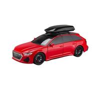 XGFFBAGB 1:24 Per Rs6 Auto Model Toy Travel Edition Edition Metal Diecast Vehicl 6 Porte Aprite Gift Light Sound(Red,No box)