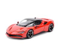 XGFFBAGB 1:24 Per SF90 Stradale Auto Sportiva Veicoli Statici Pressofusi Modello Da Collezione(Red,No box)
